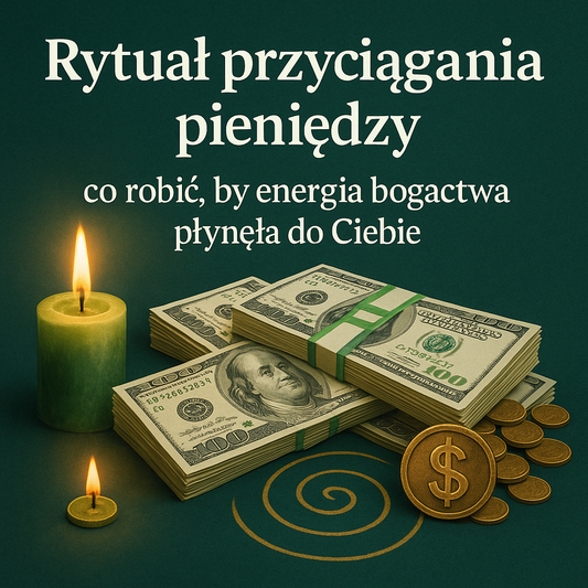 Rytuał przyciągania pieniędzy – co robić, by energia bogactwa płynęła do Ciebie