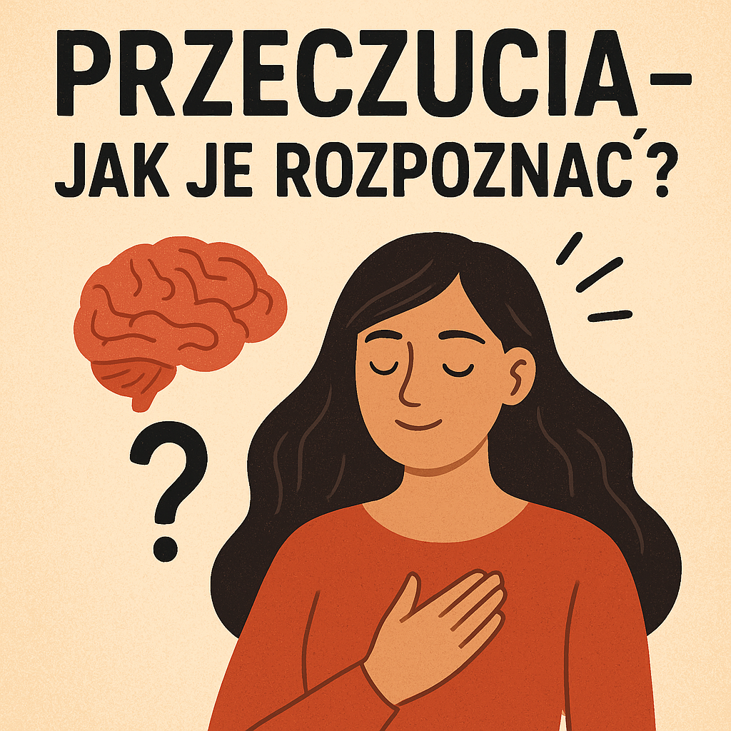 przeczucia mózg i znak zapytania