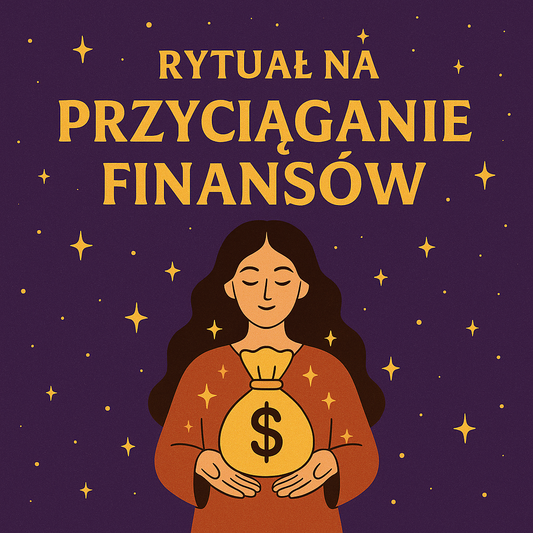 Kobieta trzymająca worek z pieniędzmi – rytuał na przyciągnięcie finansowego dobrobytu